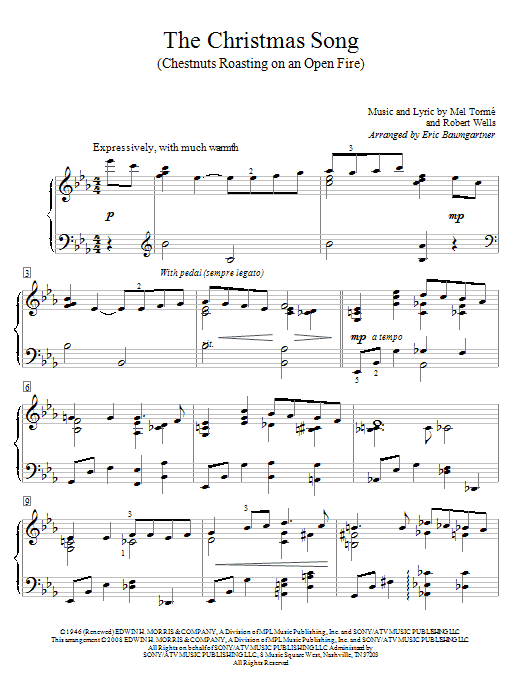 Product gallery: Page 1 of 1 The Christmas Song (Chestnuts Roasting On An Open Fire), Mel Torme