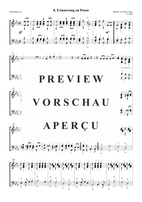 Product gallery: Page 2 of 5 Erinnerung an Posen, , Trombone Choir