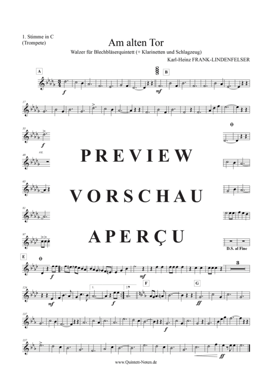 Produktgalerie: Seite 15 von 21 Am alten Tor , , (Blechbläserquintett, Klarinetten +Schlagzeug)