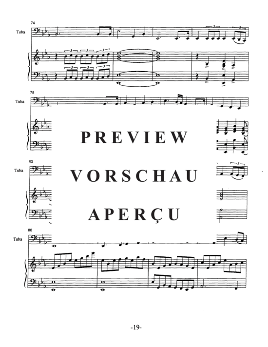 Product gallery: Page 21 of 21 Sonata for Tuba and Piano , , (tuba + piano)