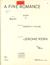 cover: A Fine Romance, Jerome Kern