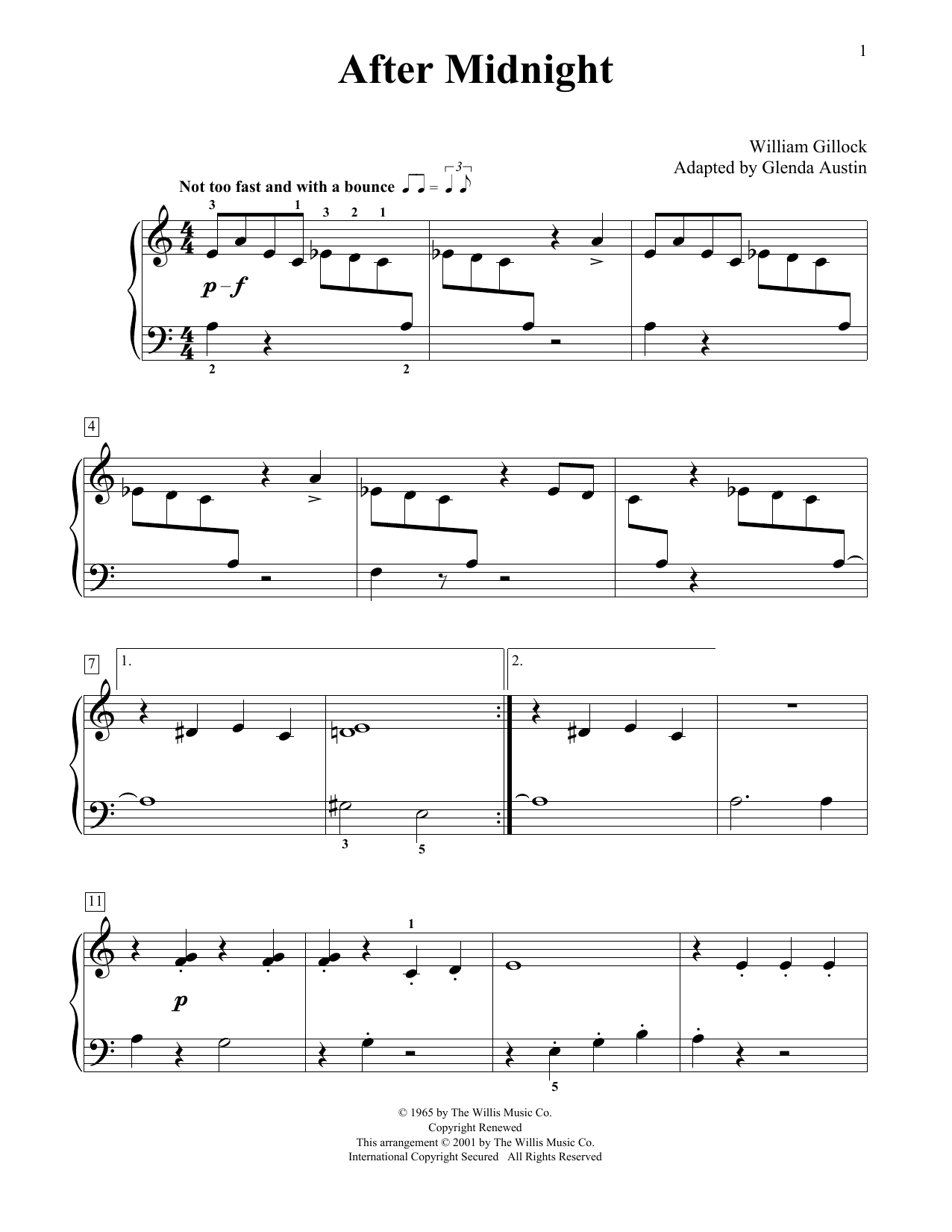 Produktbild zu: After Midnight (Simplified) (adapted by Glenda Austin)