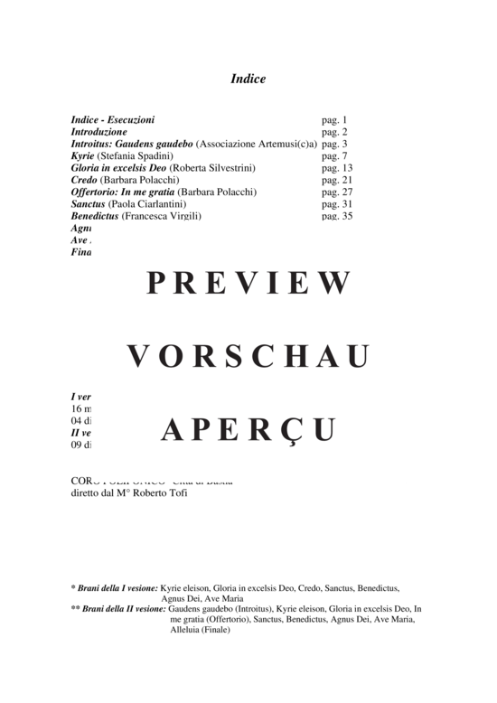 Product gallery: Page 4 of 21 Messa Virgo Lauretana , , (mixed choir)