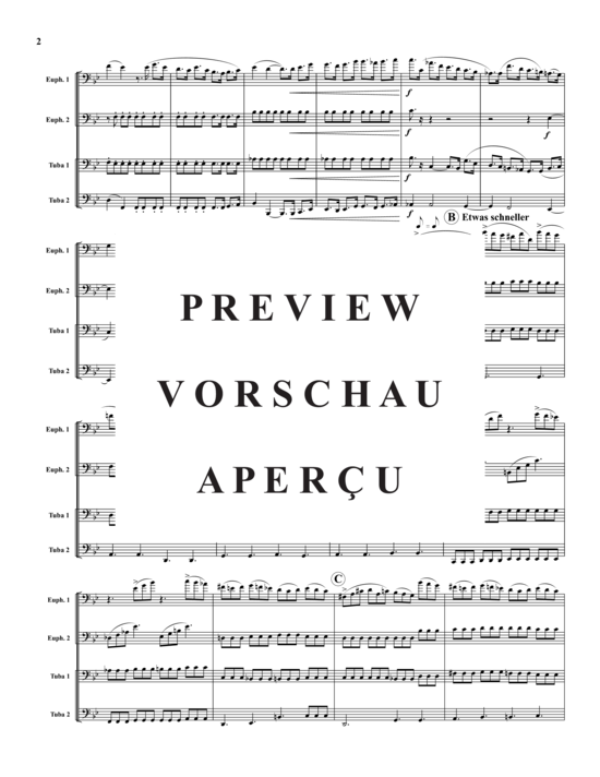 Product gallery: Page 3 of 17 Marsch III , , (2x Baritone, 2x Tuba)