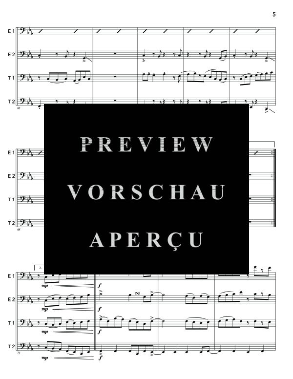 Product gallery: Page 9 of 11 Overtown Throwdown, , (Tuba Quartett EETT)