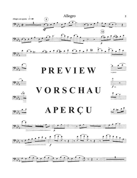 Product gallery: Page 17 of 19 Introduction and Allegro , , (euphonium/tuba + piano)