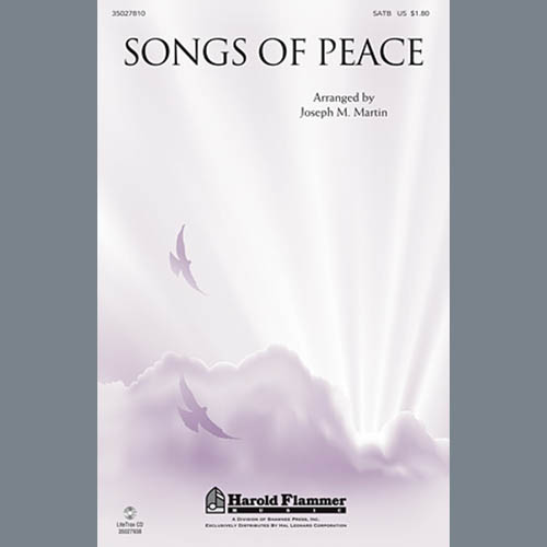 cover: Songs Of Peace, Joseph M. Martin
