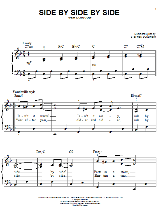 Produktbild zu: Side By Side By Side