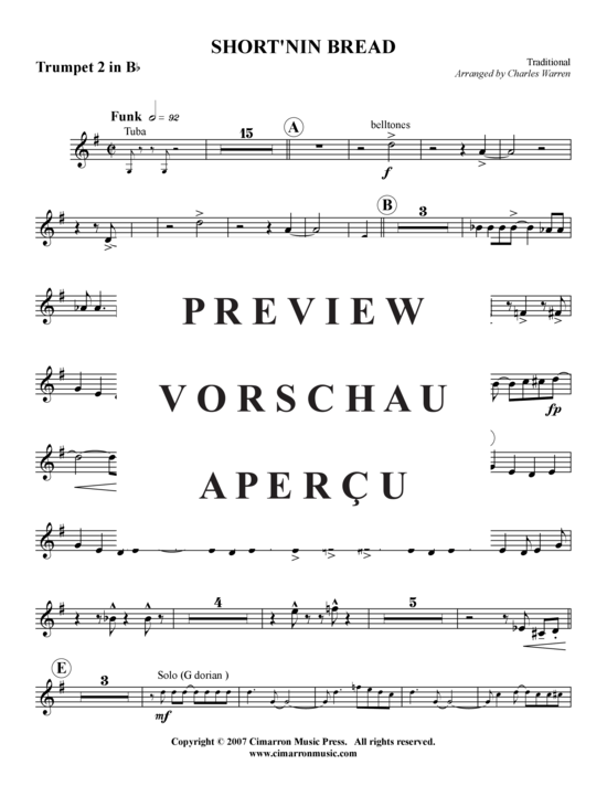 Produktgalerie: Seite 12 von 15 Short'nin (Bread) , ,  (Blechbläserquintett)