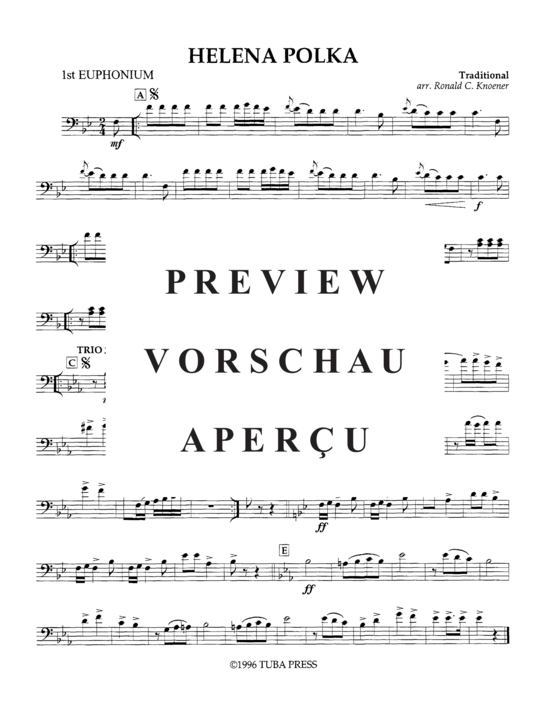 Product gallery: Page 6 of 9 Helena Polka , , (Tuba Quartett EETT)