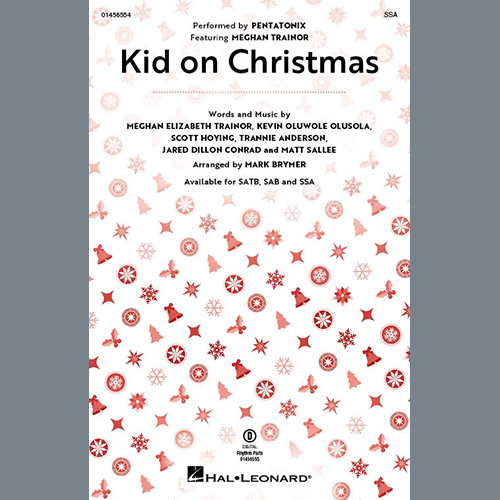 Produktbild zu: Kid On Christmas (feat. Meghan Trainor) (arr. Mark Brymer)
