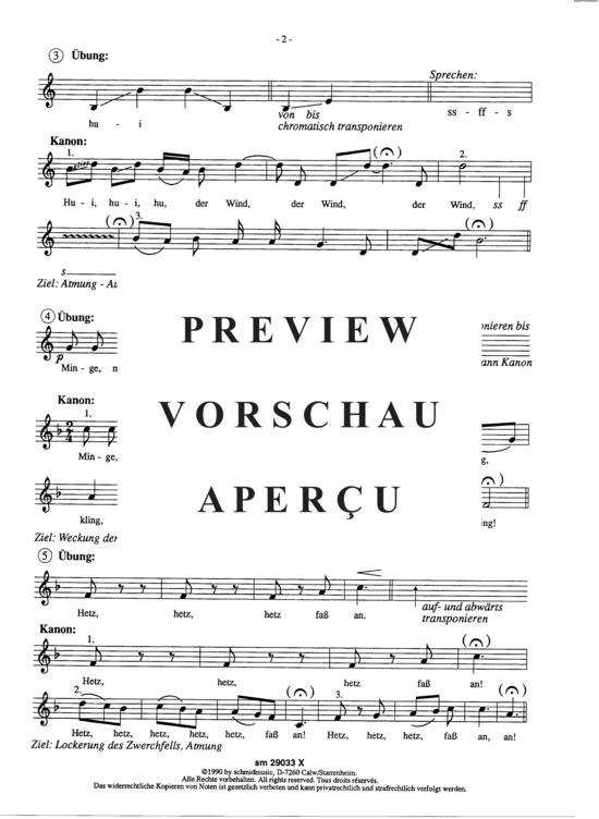 Product gallery: Page 4 of 9 Stimmbildungskanons für Chöre, , 