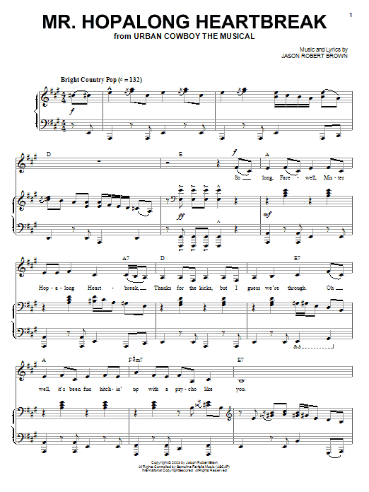Produktbild zu: Mr. Hopalong Heartbreak (from Urban Cowboy)