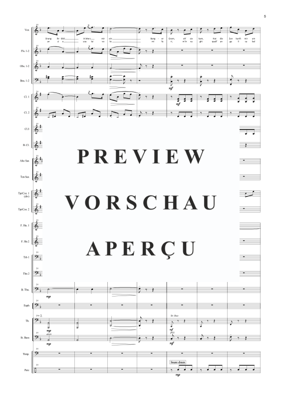Produktgalerie: Seite 8 von 11 M'appari tutt'amor, , Solo Gesang und Concert Band