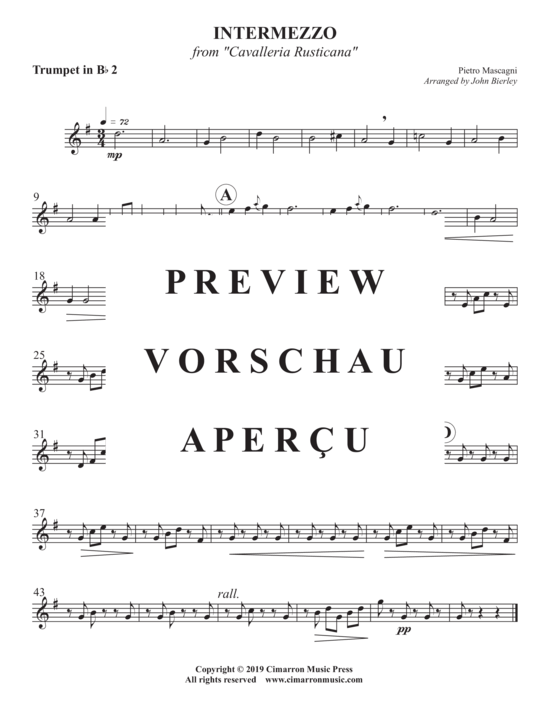 Produktgalerie: Seite 7 von 10 Intermezzo , , (Blechbläser Quintett)