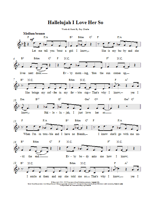 Produktbild zu: Hallelujah I Love Her So