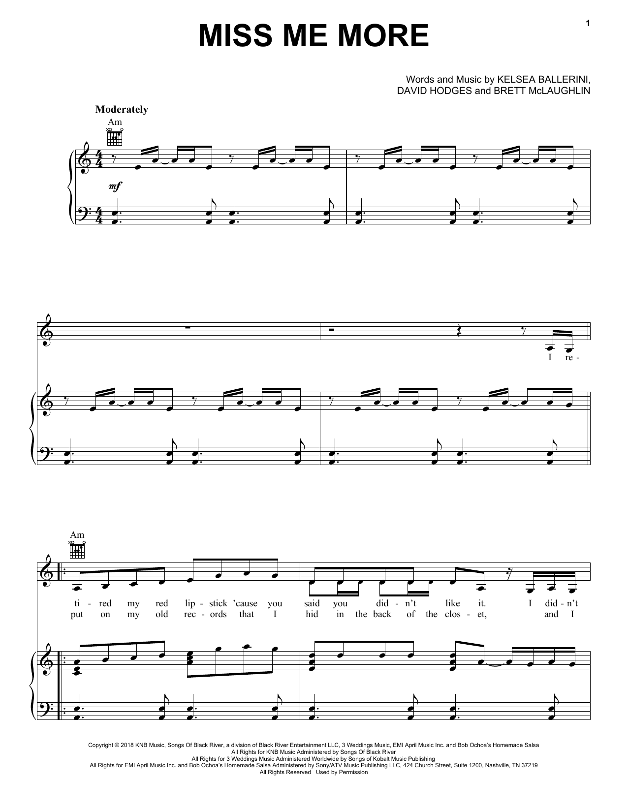 Produktbild zu: Miss Me More