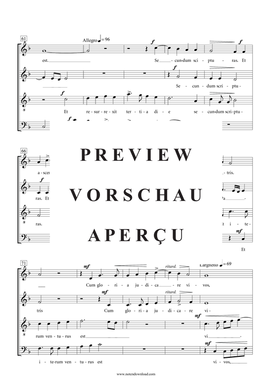 Product gallery: Page 13 of 21 Messe , , (Mixed choir SAATB)