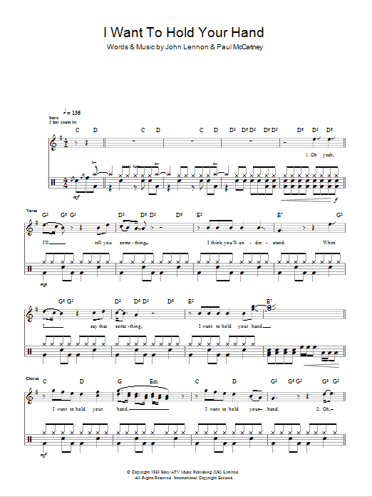 Produktgalerie: Seite 1 von 1 I Want To Hold Your Hand, The Beatles, Melodieinstrument