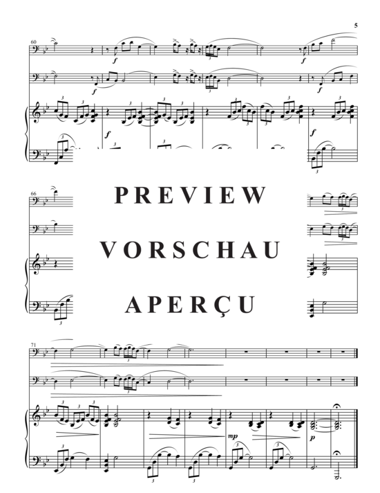 Product gallery: Page 6 of 21 Nordic Suite , , (trombone, tuba + piano)