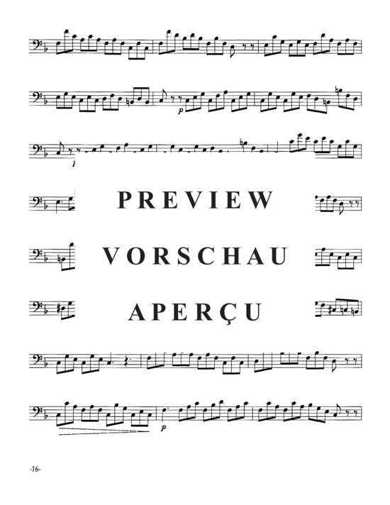 Product gallery: Page 20 of 21 Euphonium Etudes, Vol. 5 , , (Tuba Solo)