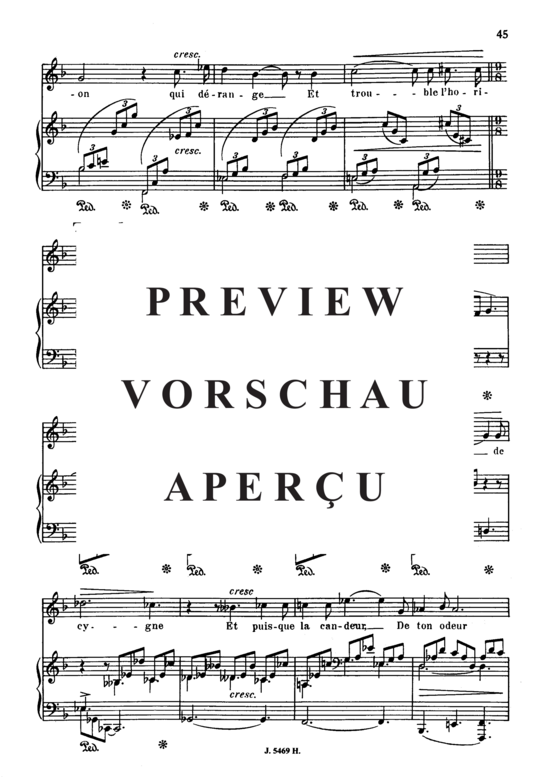 Product gallery: Page 4 of 6 A Clymène Op.58 No.4, , Medium Voice and Piano