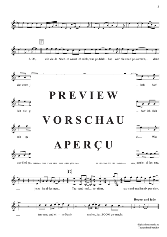 gallery: Tausendmal Berührt , Lage, Klaus, (Trompete in B)