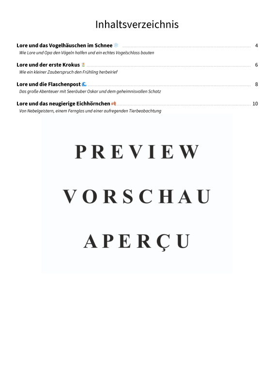 Product gallery: Page 5 of 11 Lores Jahreszeiten‑Abenteuer - Vier herzerwärmende Geschichten durch das ganze Jahr, , Miscellaneous