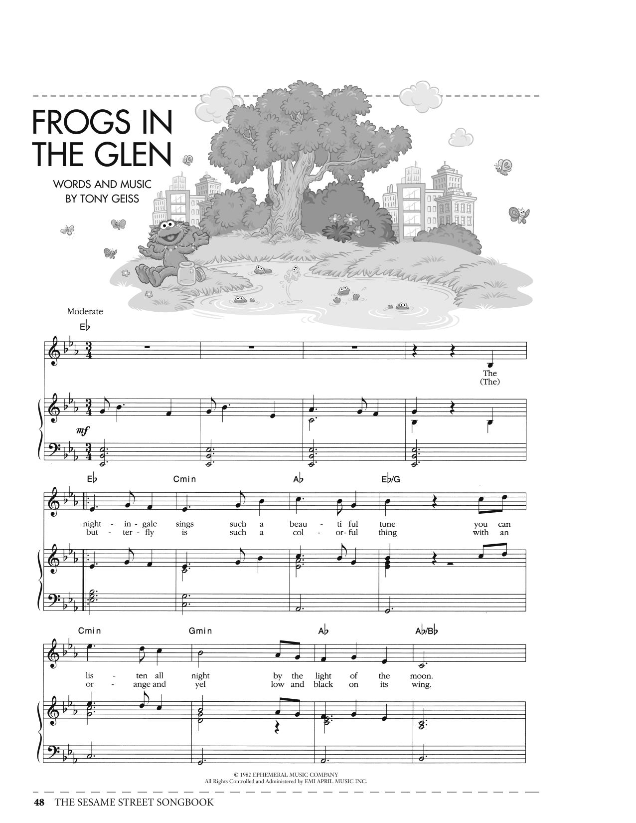 Product picture to: Frogs In The Glen (from Sesame Street)