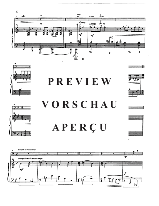 Product gallery: Page 14 of 21 Three Studies , , (euphonium + piano)