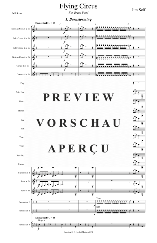 Produktgalerie: Seite 4 von 11 Flying Circus, , (Brass Band)