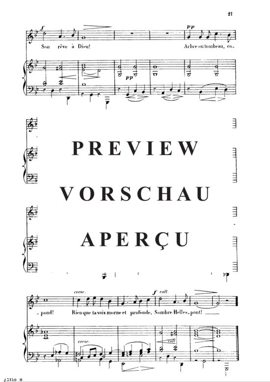 Produktgalerie: Seite 4 von 4 Seule Op.3 No 1, , Gesang hoch und Klavier