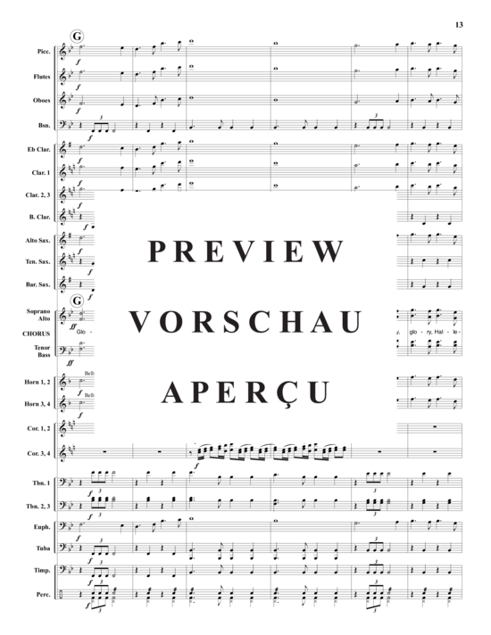 Product gallery: Page 14 of 21 Battle Hymn of the Republic , , (Concert Band + Mixed Choir)