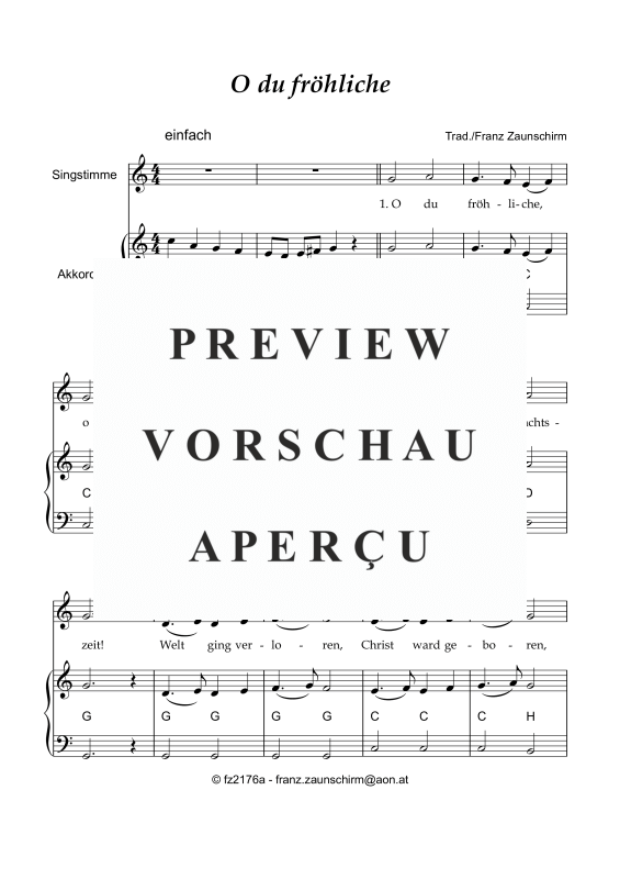 Product gallery: Page 2 of 4 O du fröhliche, , Accordion and vocals