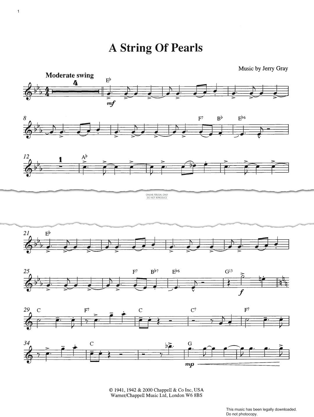 Produktbild zu: A String Of Pearls