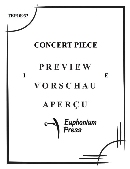 Produktgalerie: Seite 2 von 18 Concert Piece , , (Euphonium/Posaune + Klavier)