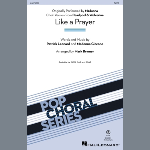 cover: Like A Prayer (from Deadpool & Wolverine) (arr. Mark Brymer), Patrick Leonard and Madonna Ciccone