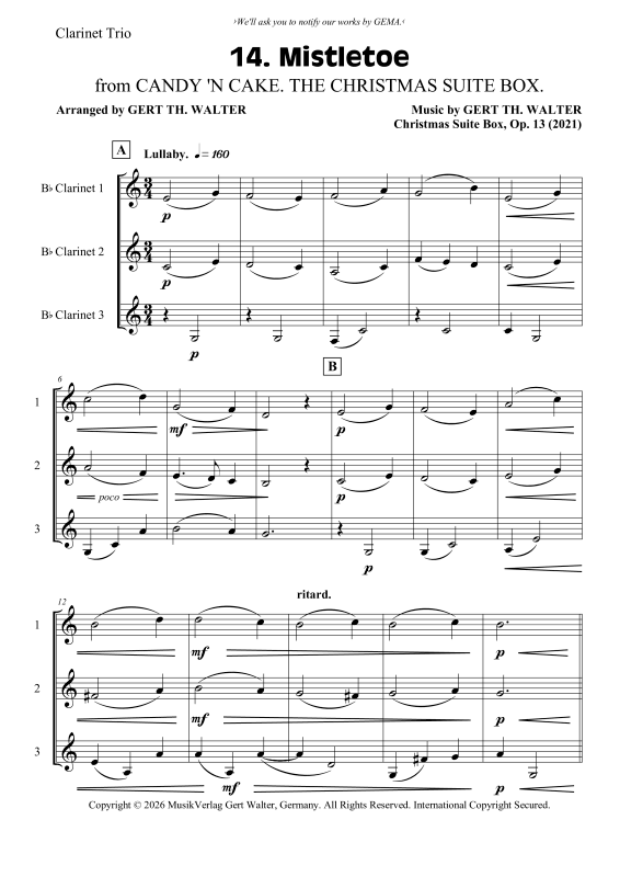 Produktbild zu: MistletoeGert Th. Walter