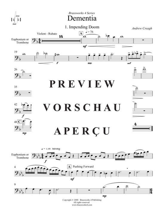 Product gallery: Page 2 of 21 Dementia , , (baritone pos + piano)