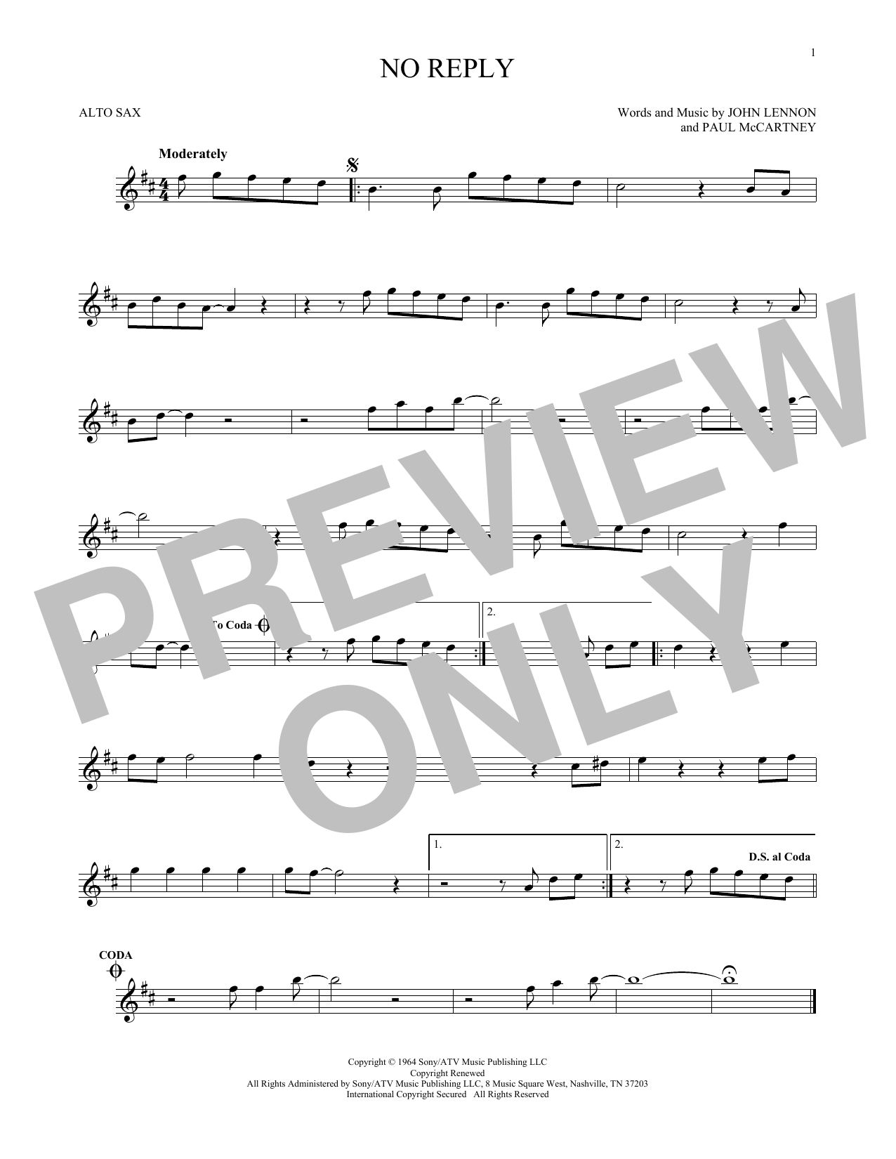 Product gallery: Page 1 of 1 No Reply, The Beatles