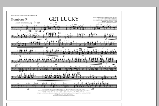 Produktbild zu:  Get Lucky - Trombone B.C. - Tom Wallace