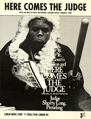 cover: Here Comes The Judge, Shorty Long