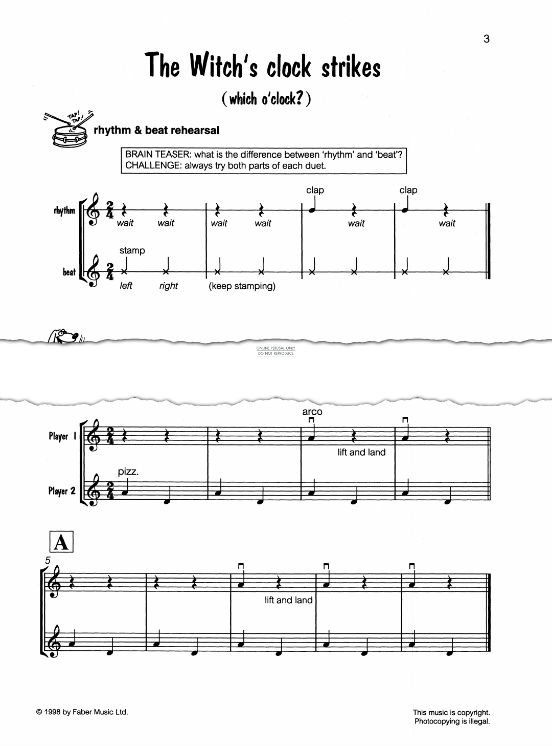 gallery: The Witch's Clock Strikes, Mary Cohen, Violine