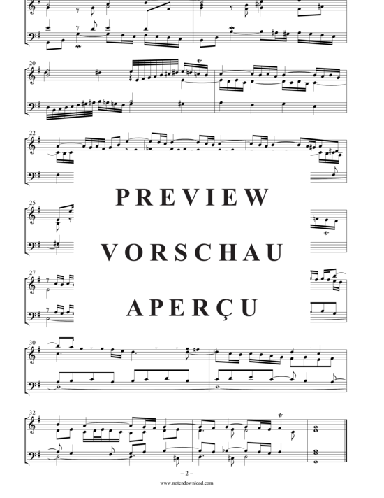Product gallery: Page 3 of 3 Präludium G-Dur,Op.3,8 , , (organ/piano solo)