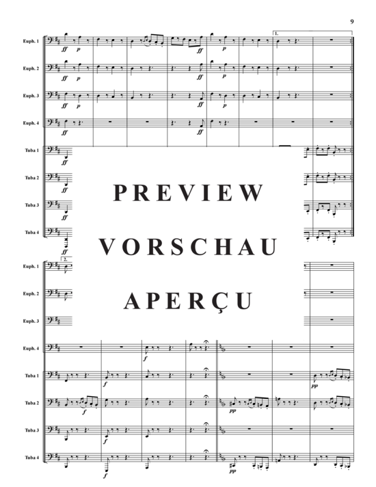 Product gallery: Page 10 of 21 Funeral March of a Marionette , , (Tuba Ensemble)