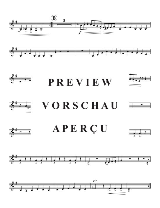 Produktgalerie: Seite 10 von 14 Prelude Nr. 9 , , (Blechbläserquintett)