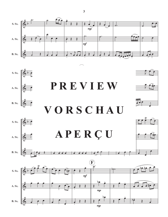 Product gallery: Page 5 of 13 Trio , , (Saxophone Trio SAB)