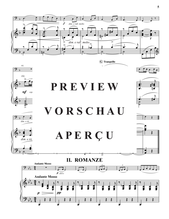 Product gallery: Page 6 of 21 Three Pieces , , (tuba + piano)