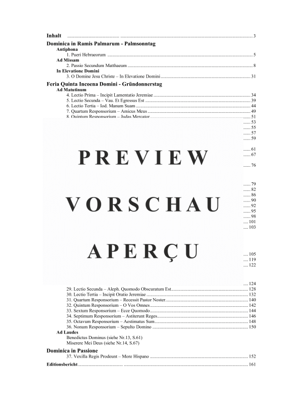 gallery: Officium Hebdomadae Sanctum, , (Gemischter Chor)