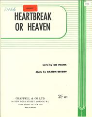 cover: Heartbreak Or Heaven, Ramon Getzov